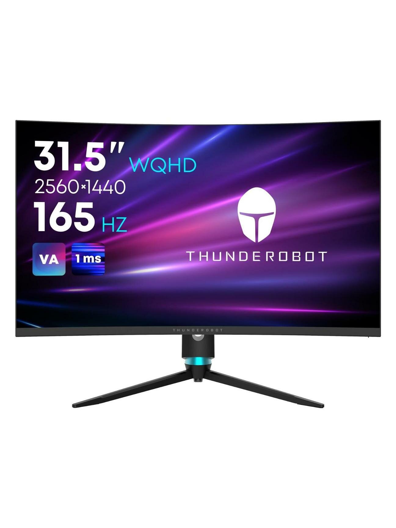 Монитор игровой Thunderobot 31.5"/VA/2560x1440/165Гц/черный (Q32HL) изогнутый — фото 1