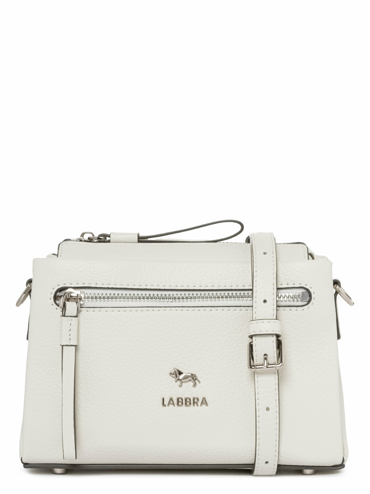 Сумка кросс-боди LABBRA, фактура гладкая, white — фото 1