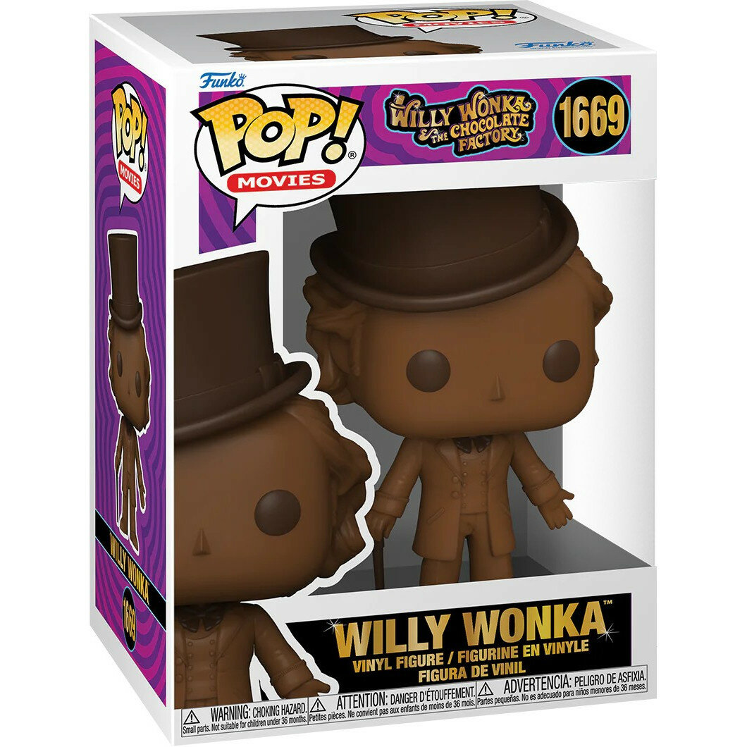 Фигурка Funko POP! Movies Willy Wonka & the Chocolate Factory Willy Wonka (Chocolate) 80790 — фото 1