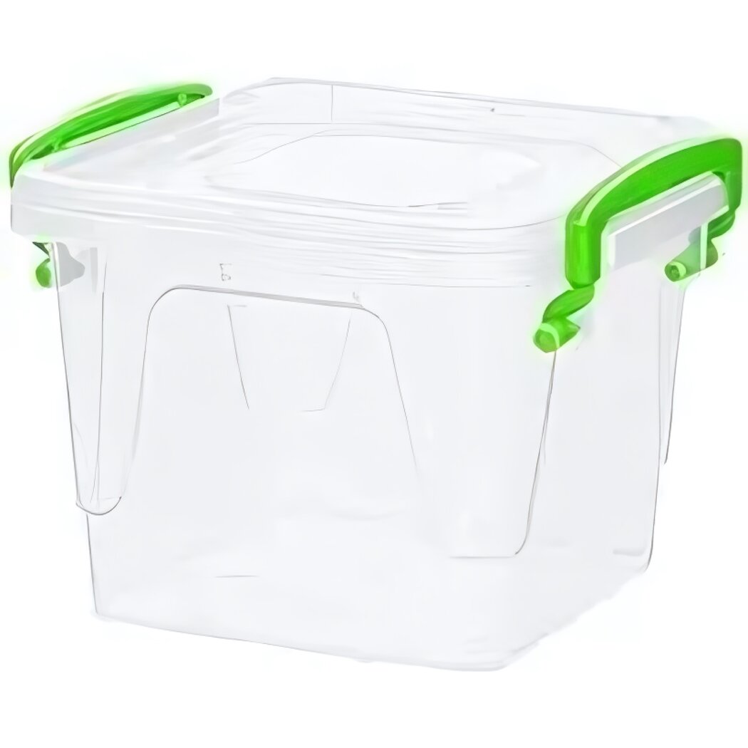 Контейнер пластиковый «Fresh Box» 055 л квадратный для хранения продуктов