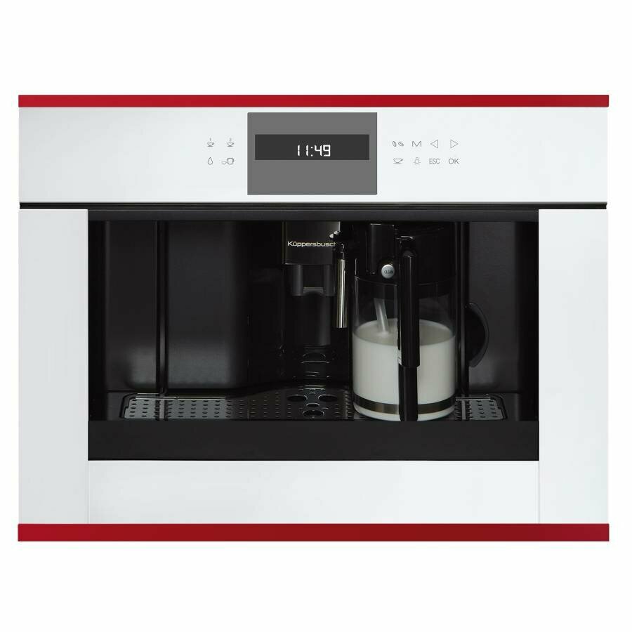 Кофемашина встраиваемая Kuppersbusch CKV 6550.0 W8 Hot Chili