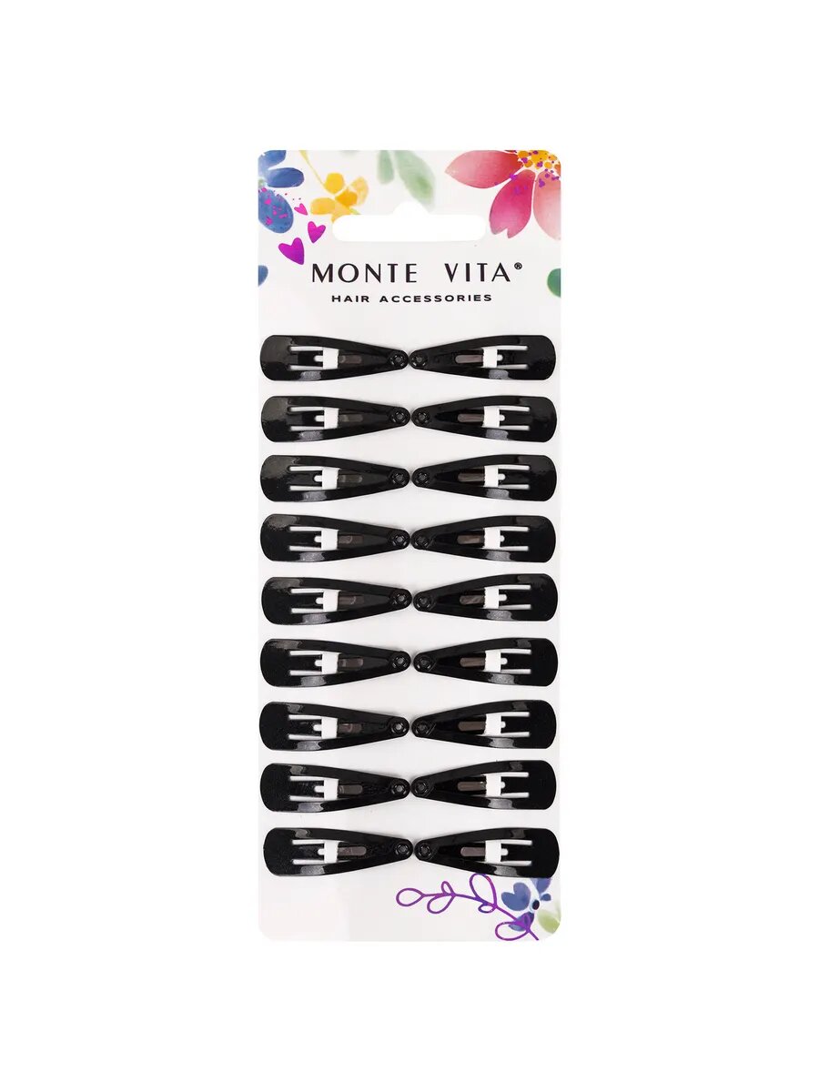 Заколки для волос набор 18 шт, 3 см