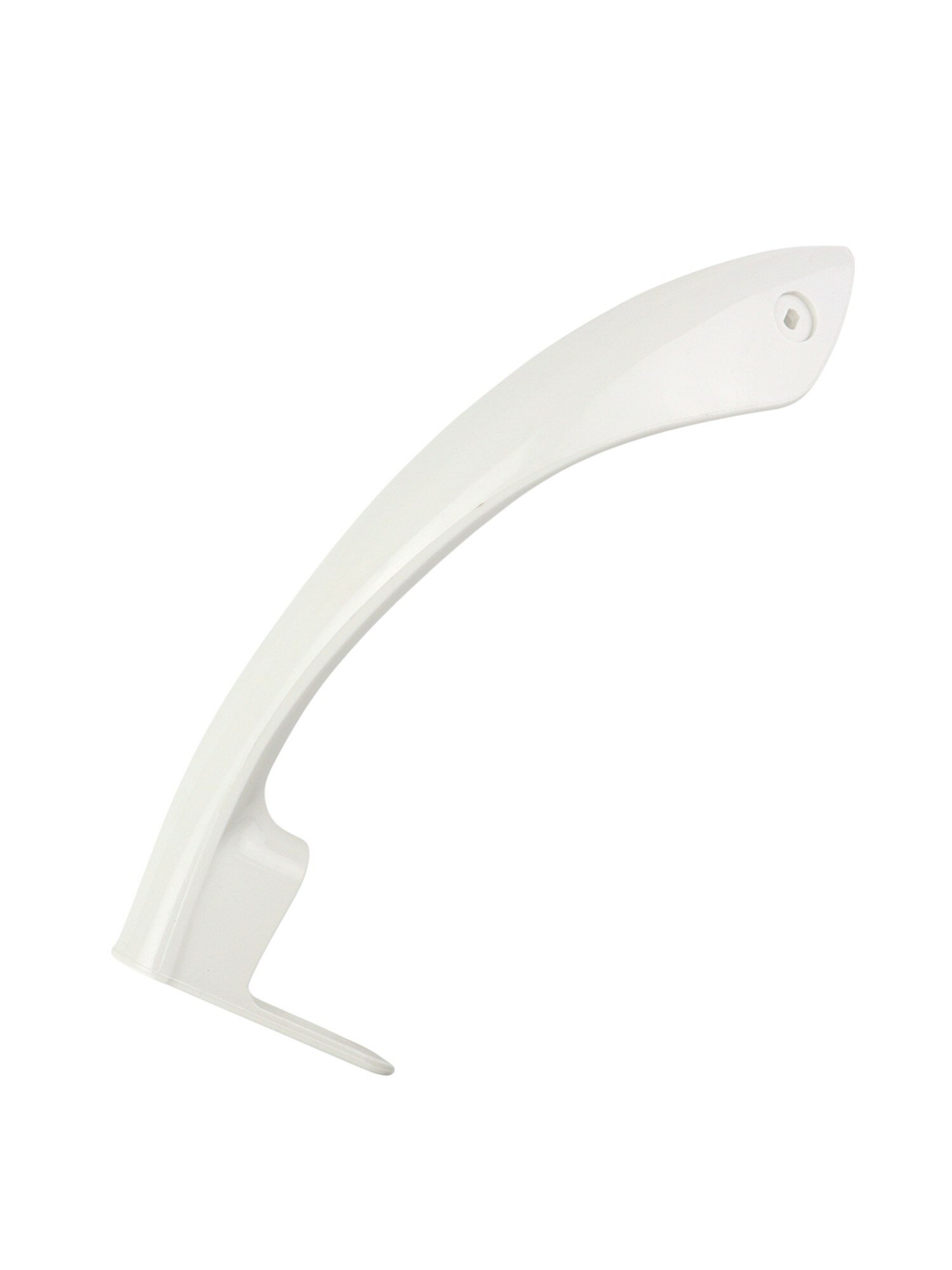 Ручка двери для холодильника LG нижняя, цвет белый/AED38940001