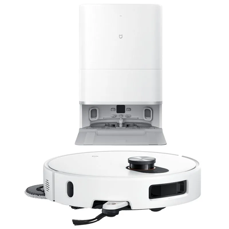 Робот-пылесос с базой самоочистки Mijia Robot Vacuum Cleaner M40S (OV31CN) White CN
