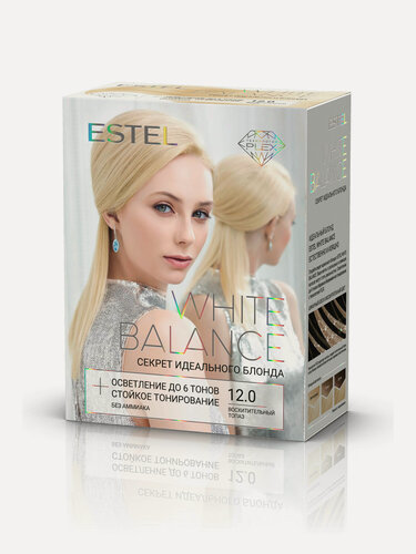 Изображение товара ESTEL Набор White Balance "Секрет идеального блонда", 12.0 Восхитительный топаз