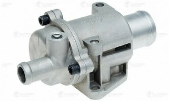 Термостат для а/м Лада 2190 Гранта/Datsun on-Do (с алюм. корп, обрез. клап.) ("зимний" 92 С) (LT 01 LT0192