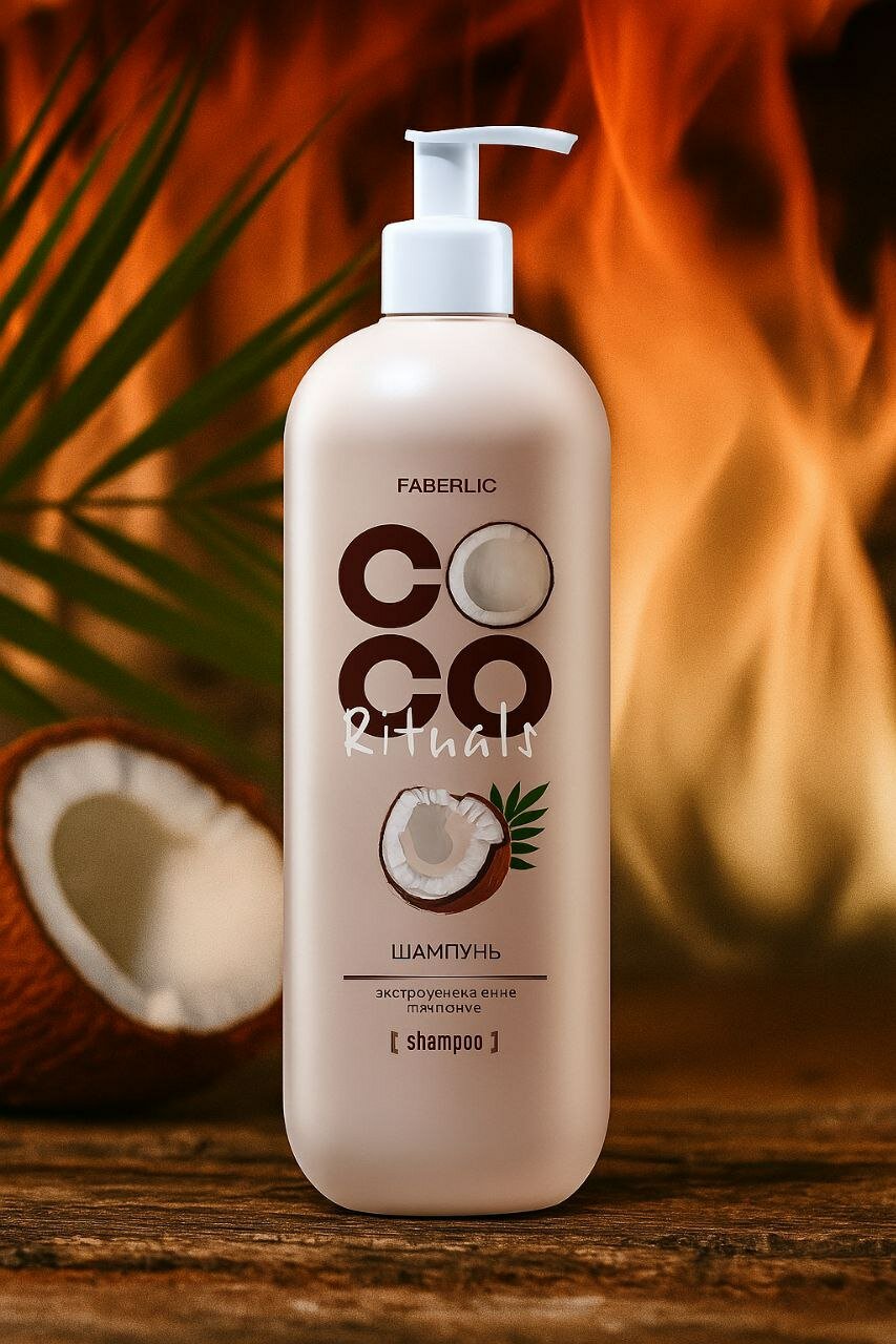 Шампунь «Экстраувлажнение и питание» Coco Rituals