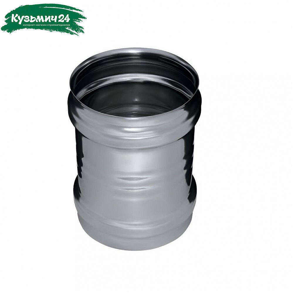 Адаптер для дымохода Ferrum ММ d 115 мм нержавеющая сталь 0.5 мм 2 шт