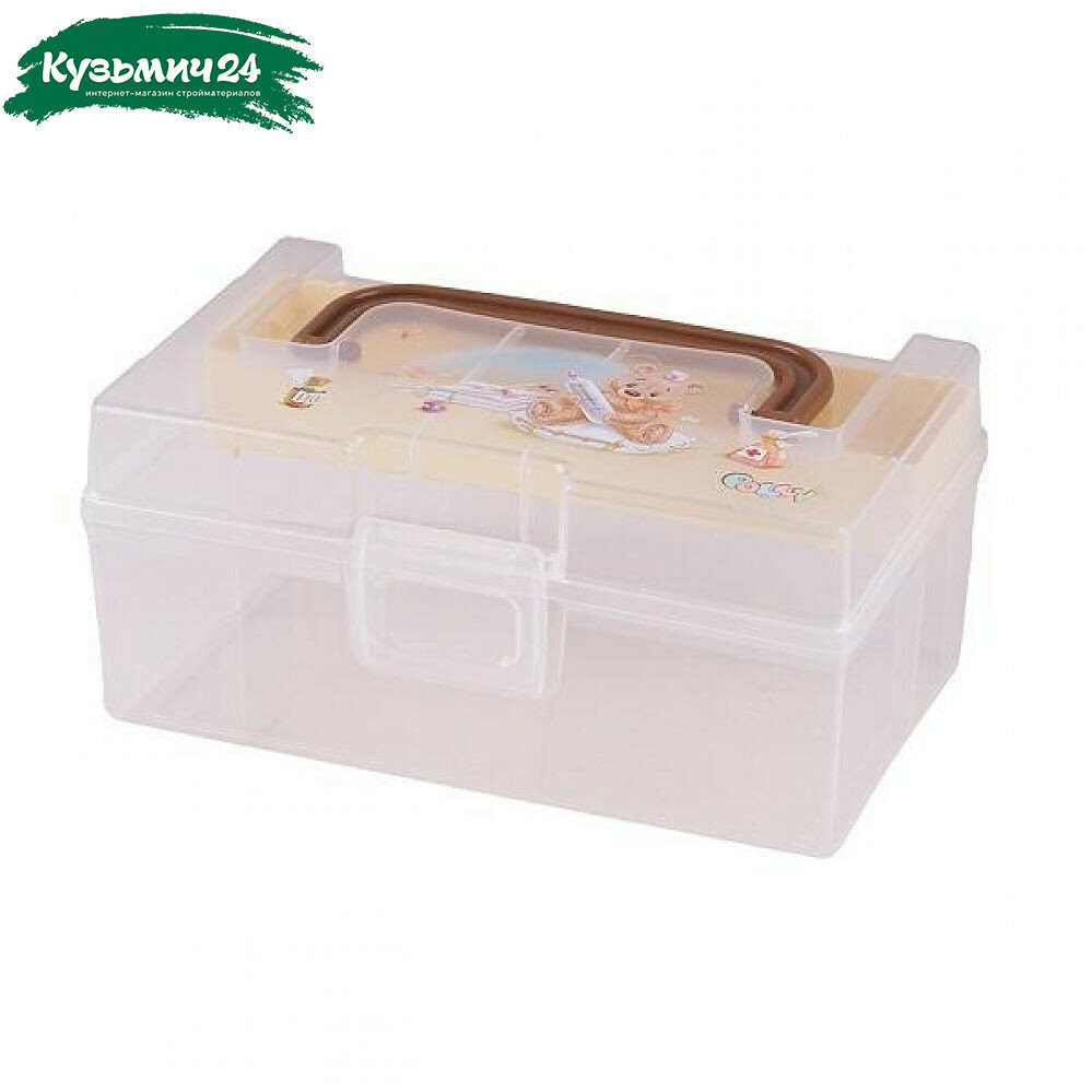 Контейнер для детской аптечки 0.8 л POLLY С30920 Полимербыт