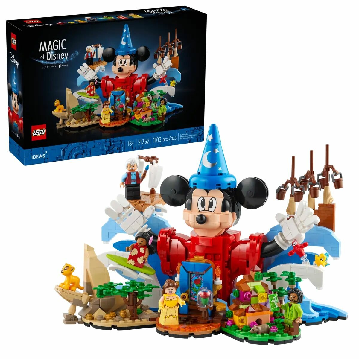 Конструктор LEGO Ideas 21352 Магия Диснея