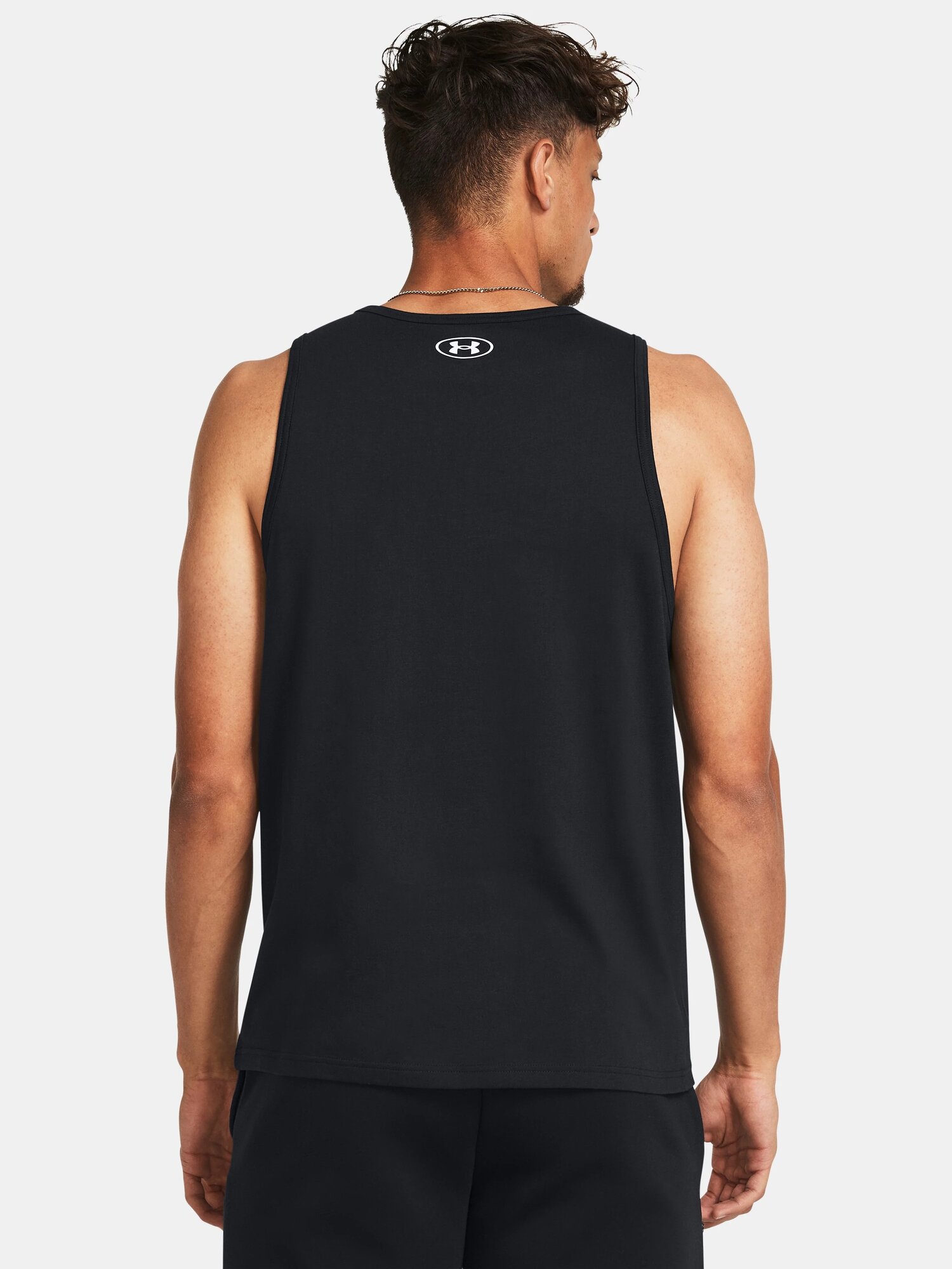 Майка спортивная Under Armour Sportstyle Logo, размер M, черный — фото 1