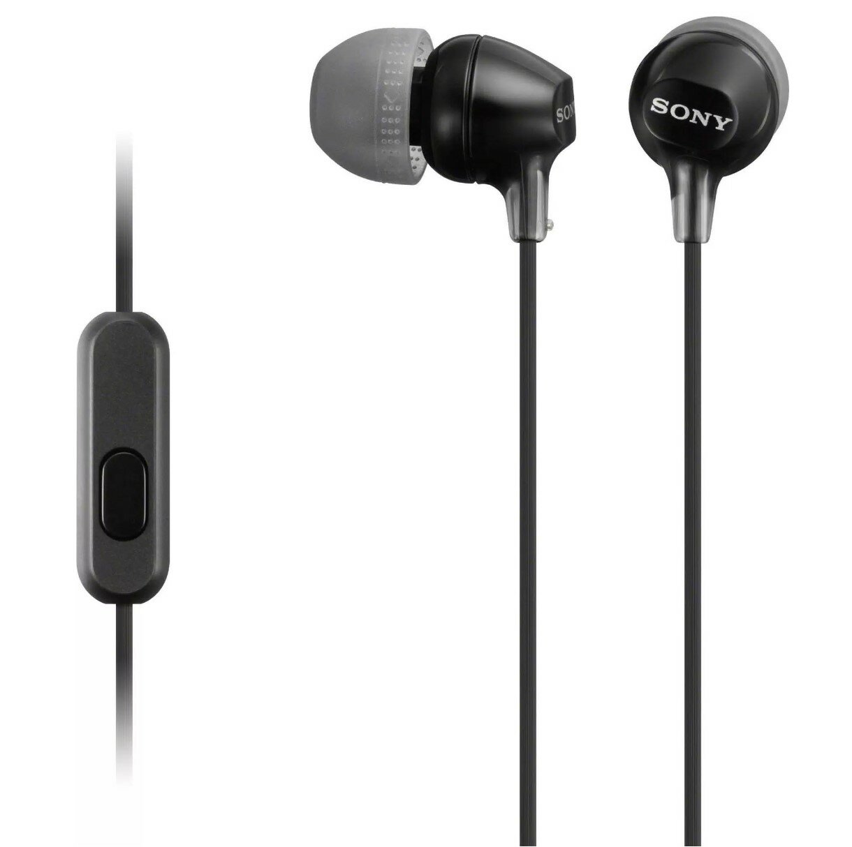 Наушники Sony MDR-EX15AP Black, 3.5 мм, черный