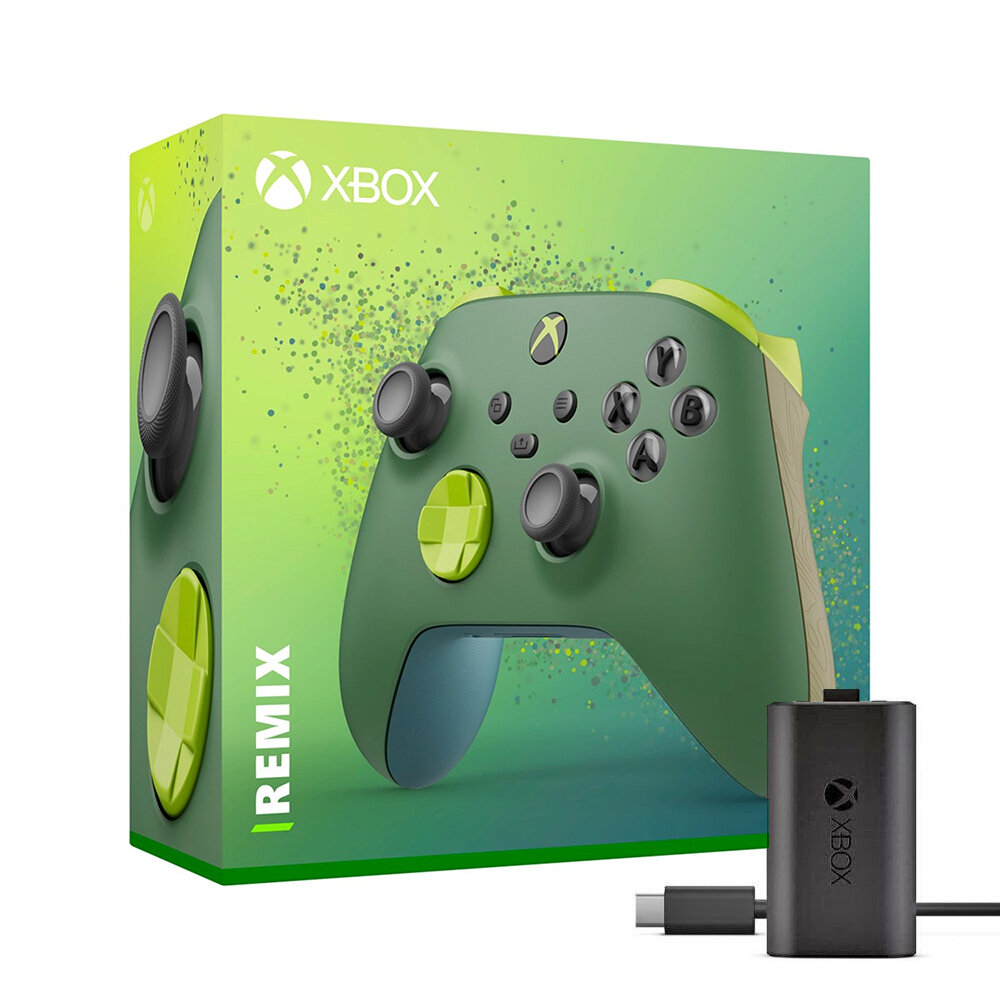 Геймпад Microsoft Xbox Series (Remix Special Edition) + Battery Pack QAU-00114