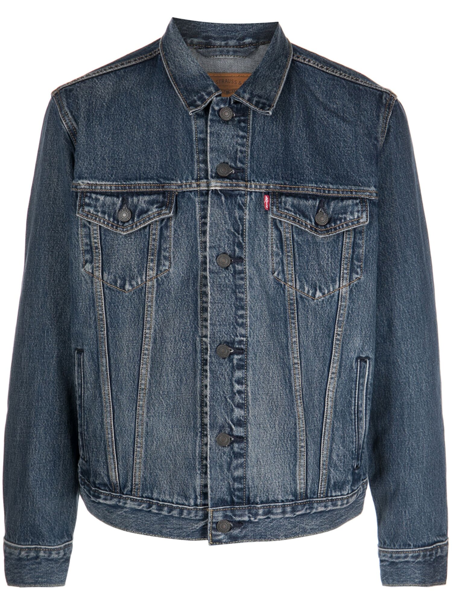 Куртка джинсовая Levi's Trucker, размер M, синий