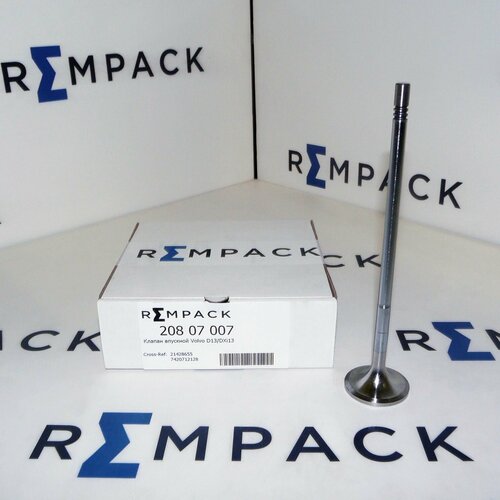 Клапан впускной Volvo D13DXi13 REMPACK 20807007 214286557420712128 1372₽