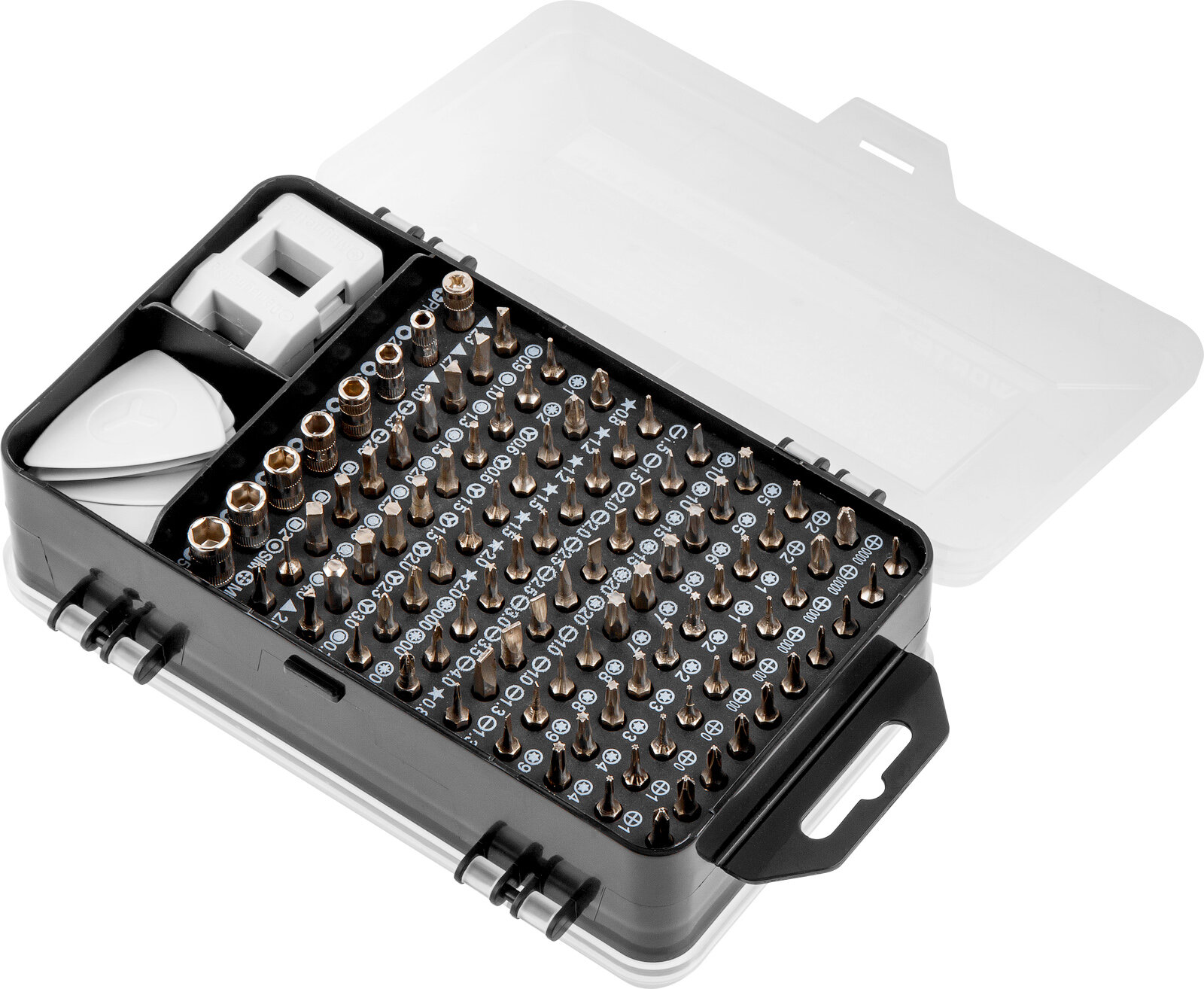 Отвертка держатель с набором бит WORTEX BS 115 сталь (1323451)