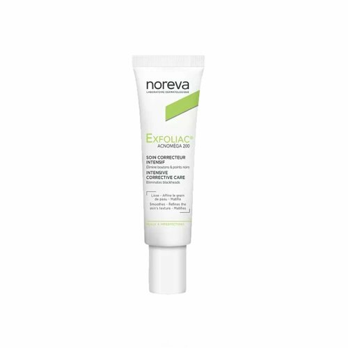 NOREVA Корректирующий крем для лица Exfoliac Acnomega 200 Intensive Corrective Care