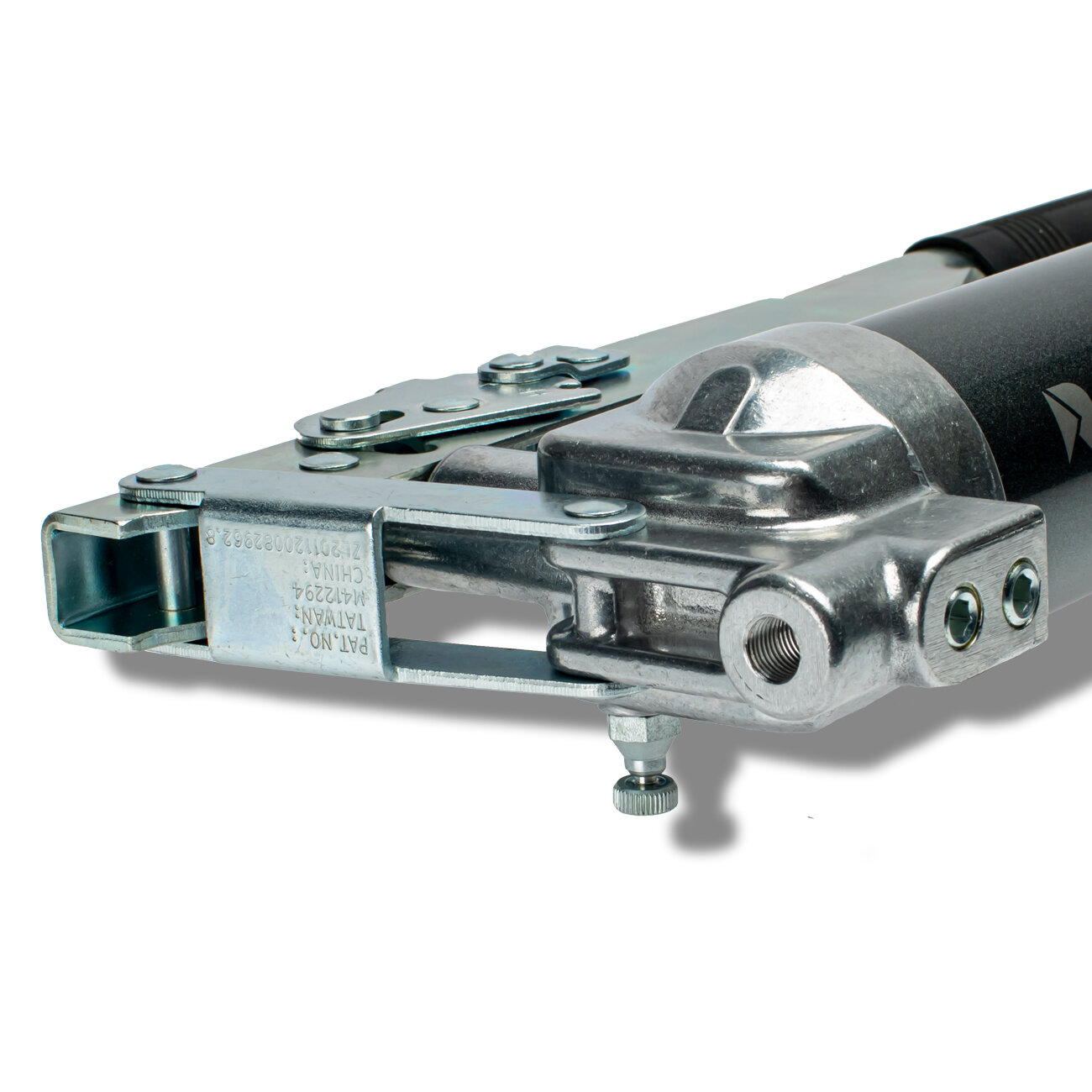 фото RUNTEC RT-BJ467 Шприц 2-х плунжерный, усиленный, с переключением плунжеров, 400 мл