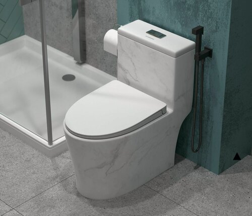 Изображение товара Унитаз-моноблок EVA GOLD SM9609 Мрамор