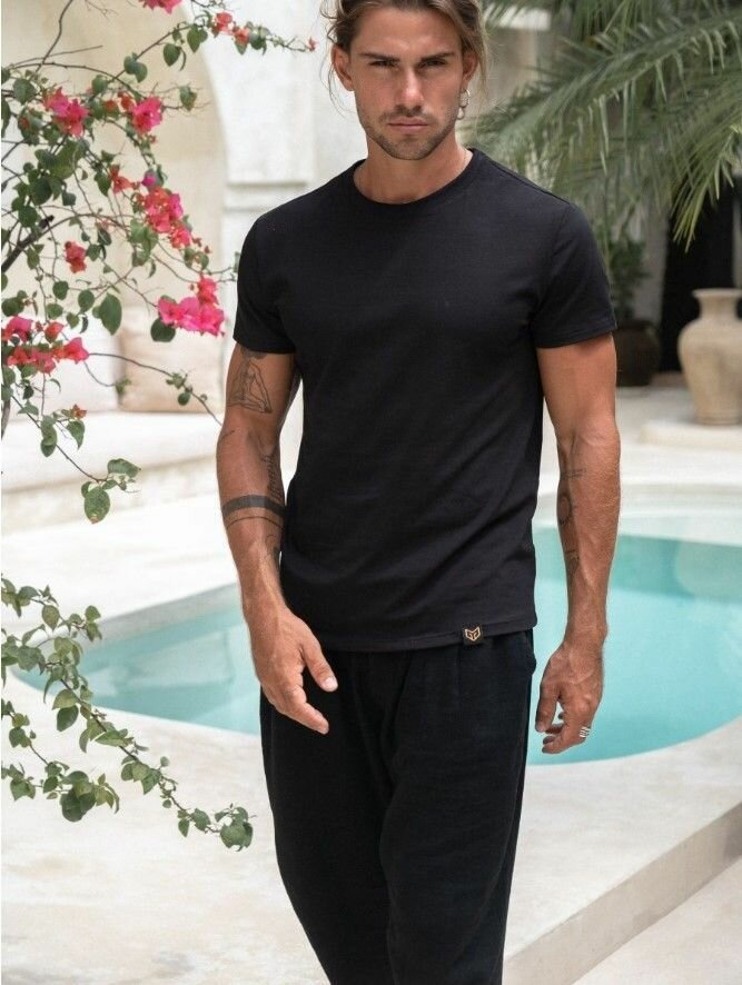 Футболка Villi Kettu, размер 46, чёрный — фото 1