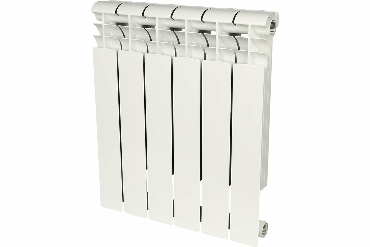 ROMMER Profi BM 500 BI500-80-80-150 6 секции радиатор биметаллический RAL9016 82488 RG008P0CKOCOK4