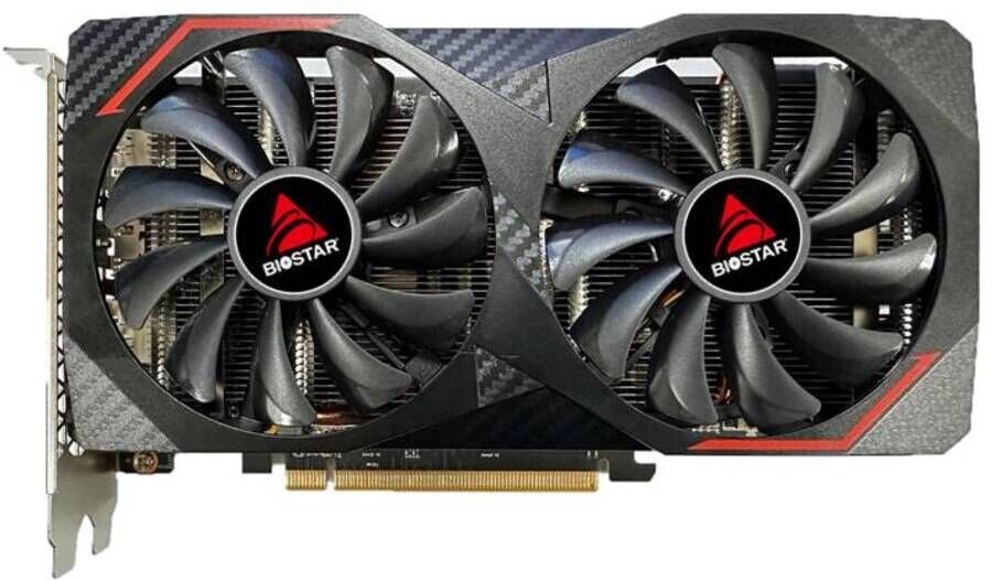 Biostar PCI-E 4.0 VA6656TM81 AMD Radeon RX 6650XT 8Gb 128bit GDDR6 2410/17500 HDMIx1 DPx3 HDCP Ret
