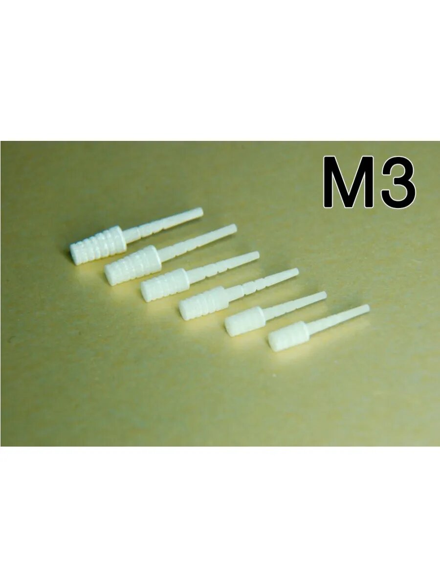 Штифты стекловолоконные M3 с объемной головкой