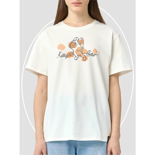 фото Футболка niti-niti, размер l, белый
