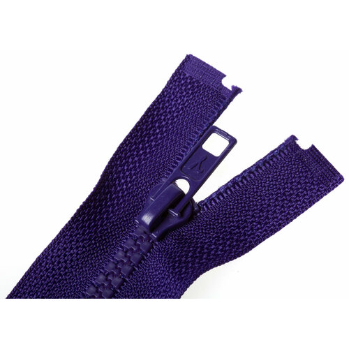 Молния трактор GAMMA разъемная, фиолетовый, 80см, 1шт