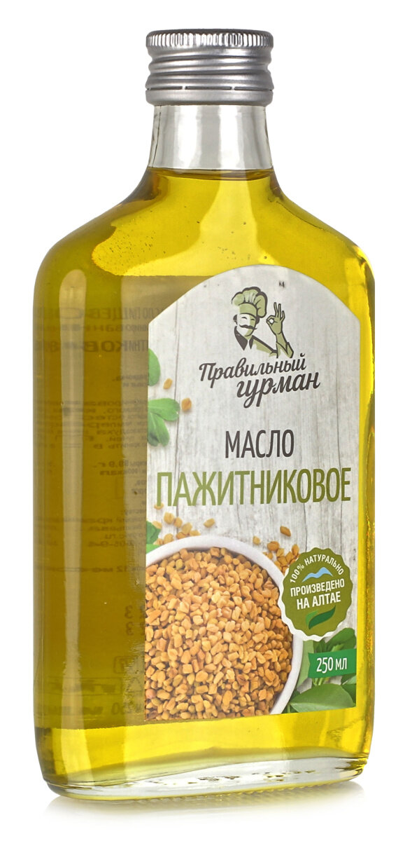Пажитниковое масло серия Правильный гурман, 250мл