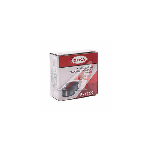 фото Проволока сварочная порошковая deka e71tgs, 1 кг