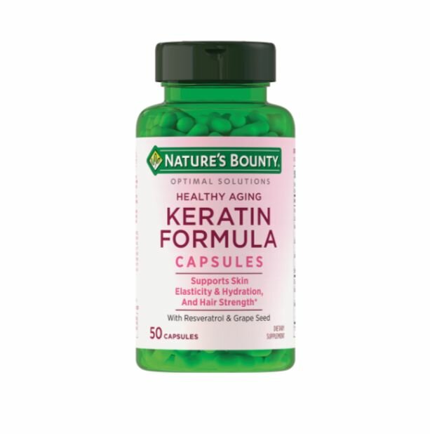 Бад Для Кожи И Волос БАД Nature's Bounty Капсулы "Кератин формула", 50 шт. Keratin Formula