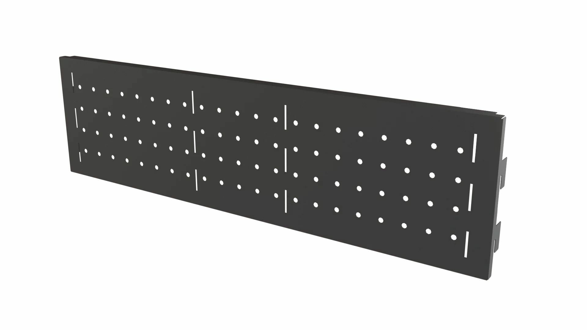 Перфорированная панель Титан-GS 596х160, крепление на стойки (для установки в секцию шириной 60см)