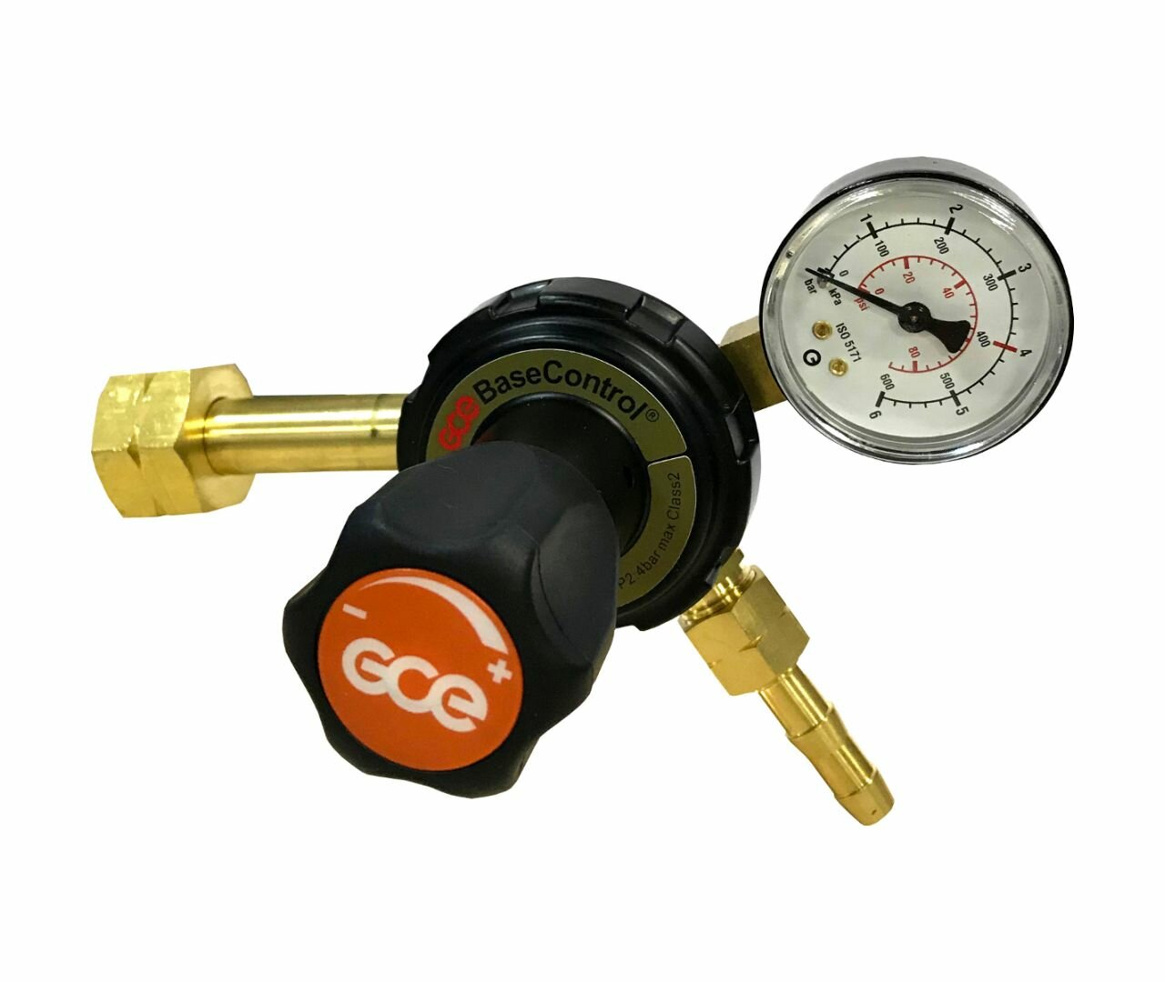Редуктор GCE Base Control SE PB - 25/4 бар, вх. W 21,8x1/14LH"; вых. G 3/8" LH; 5 м3/ч