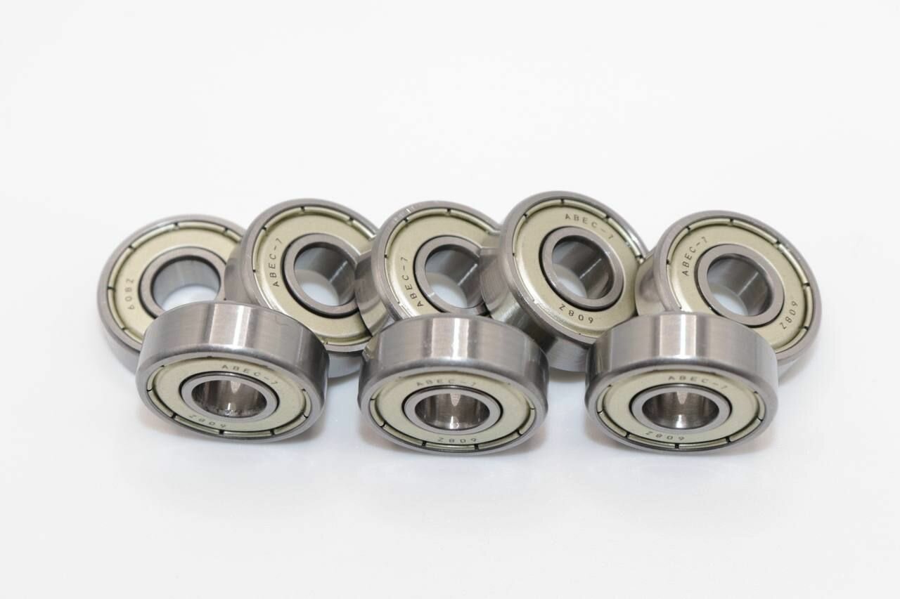 Подшипники STD класса ABEC-7 для роликов (8 шт.) — фото 1