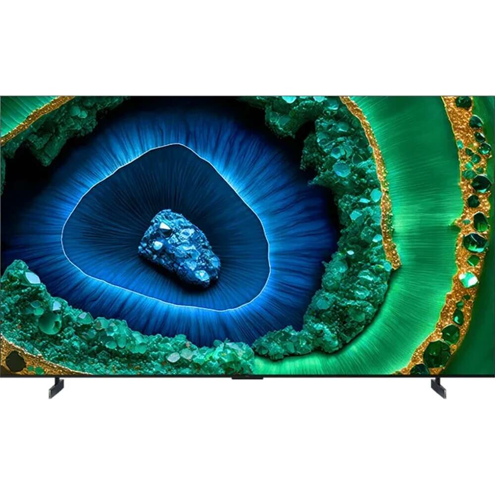 Телевизор QLED TCL 85" 85C855 черный 4K Ultra HD 120Hz DVB-T DVB-T2 DVB-C DVB-S DVB-S2 USB WiFi Smart TV