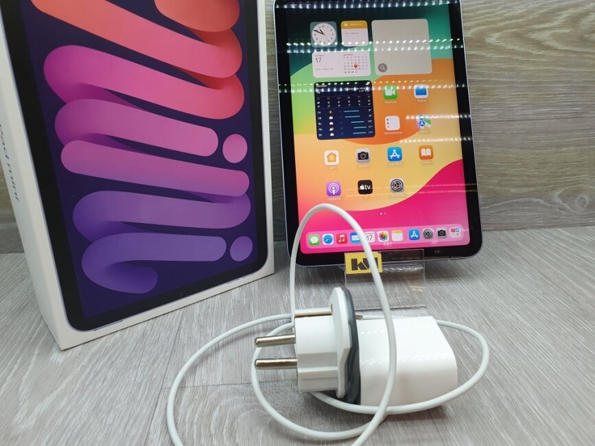 8.3 Планшет Apple iPad mini (6-го поколения) (2021) 4/64Gb Wi-Fi Серый — фото 1