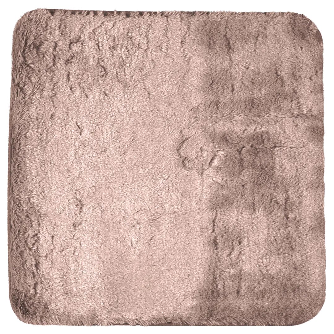 Коврик для туалета Swensa Swanny Fossil4 SWM-2400BPN-T 50x50 см цвет серо-розовый