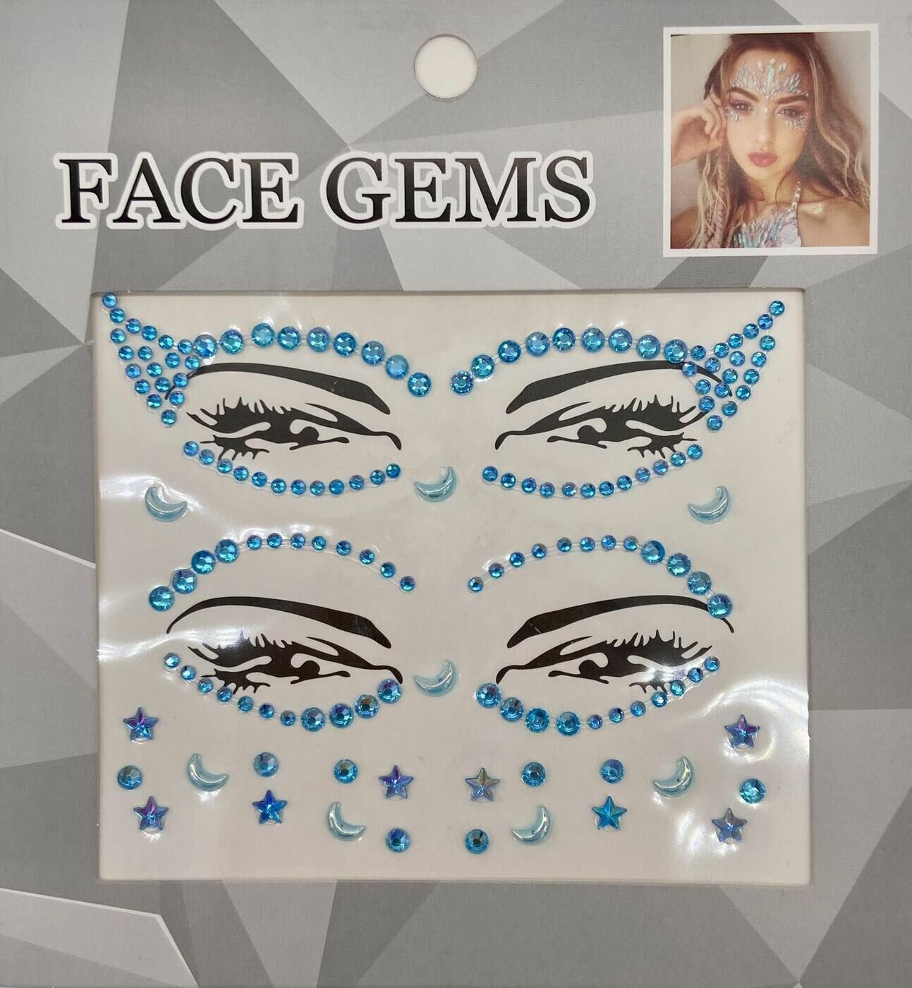 Стразы для лица FACE GEMS