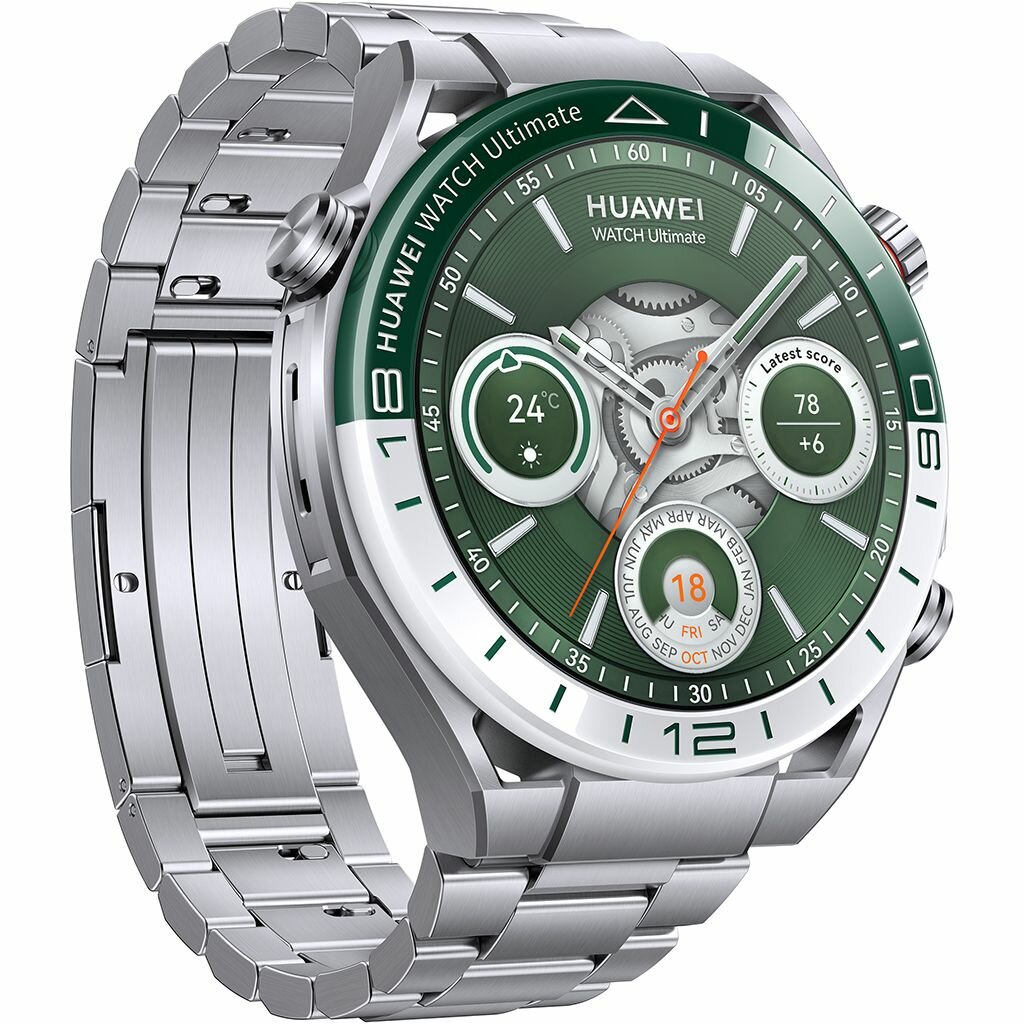 Умные часы Huawei Watch Ultimate Titanium Green — фото 1