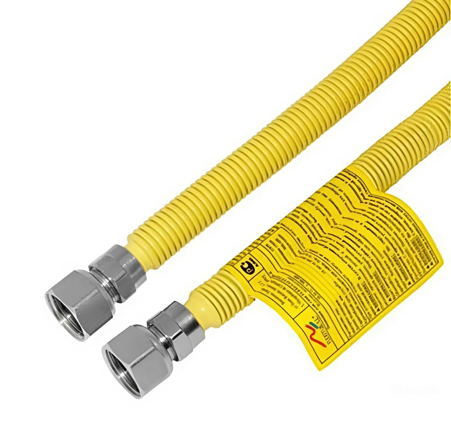 Газовая сильфонная подводка FLEXITUB S.L. 1/2" 50см гайка-гайка 45-H12H12-50