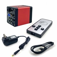 Промышленный видеомикроскоп HD1080P HDMI VGA, 220V EU plug