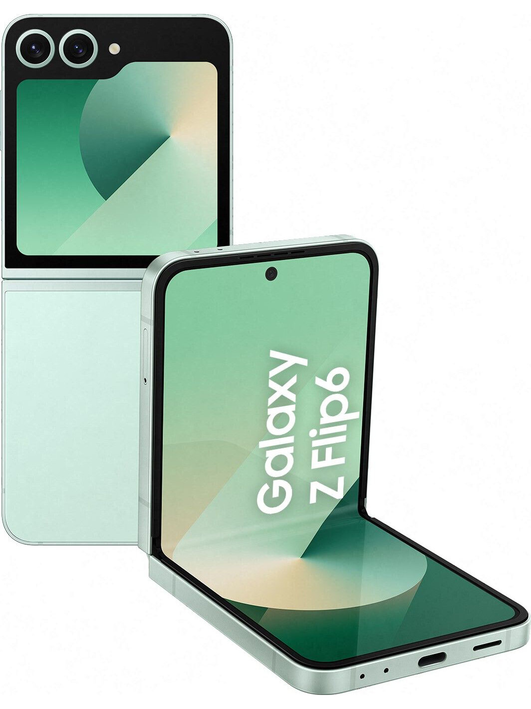 Смартфон Samsung Galaxy Z Flip6 256 ГБ, мятный