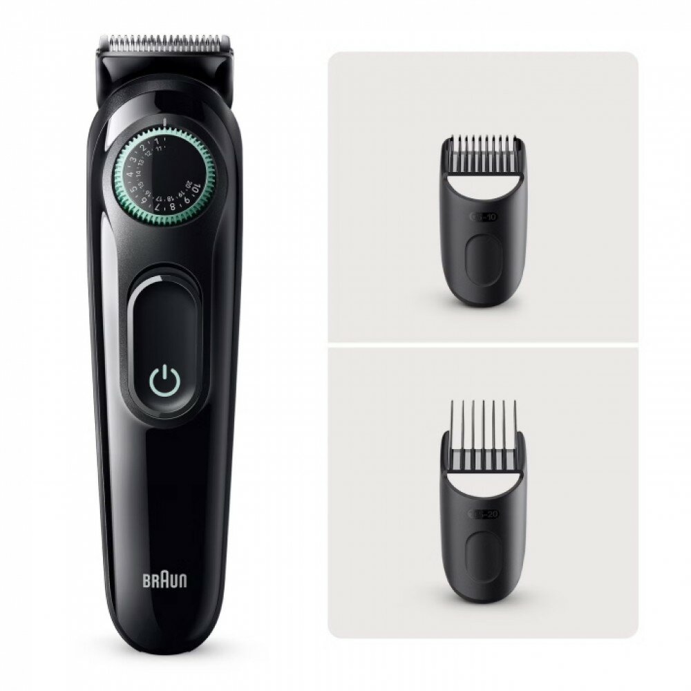 Триммер электрический Braun BT3411 Blk/ViGr