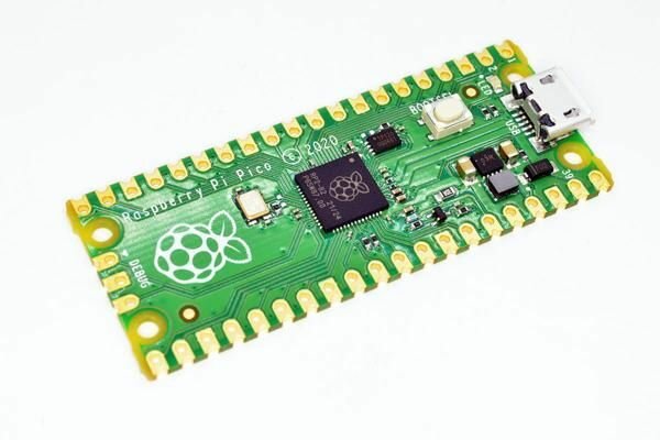Плата отладочная Raspberry Pi Pico для микроконтроллеров, процессоров