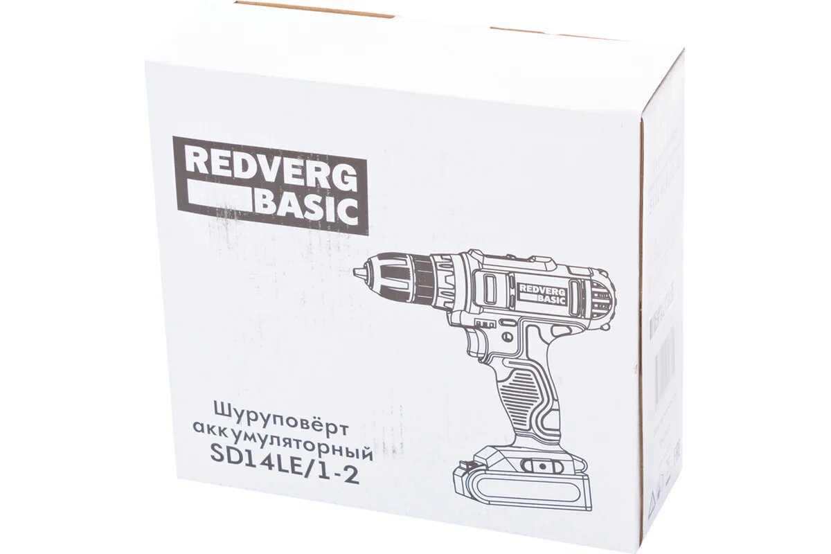 Аккумуляторная дрель-шуруповерт REDVERG Basic SD14LE/1-2 - фото №9
