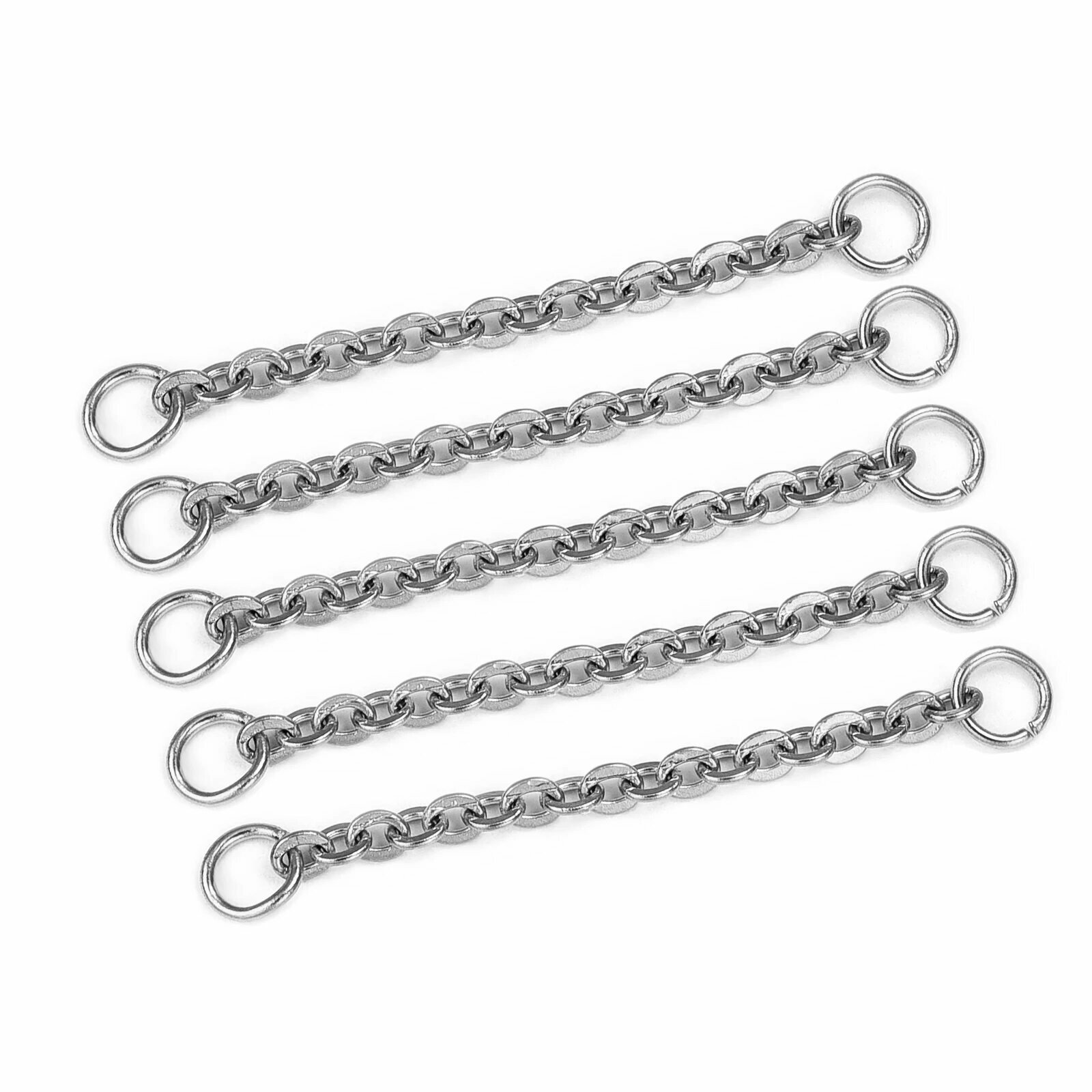 Цепочки-удлинители для сережек из нержавеющей стали, 02-3cm