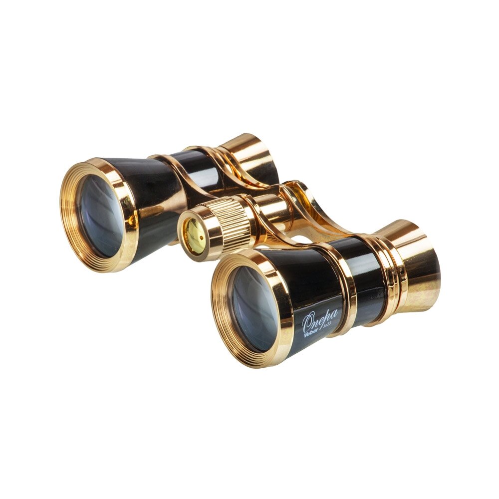 Бинокль Театральный Veber Opera Бгц 3X25 Черный/золотой
