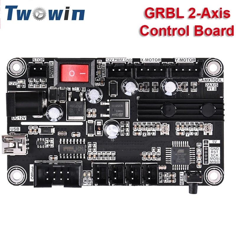 TwoWin 2-Axis GRBL Control Board, GRBL Control Board
