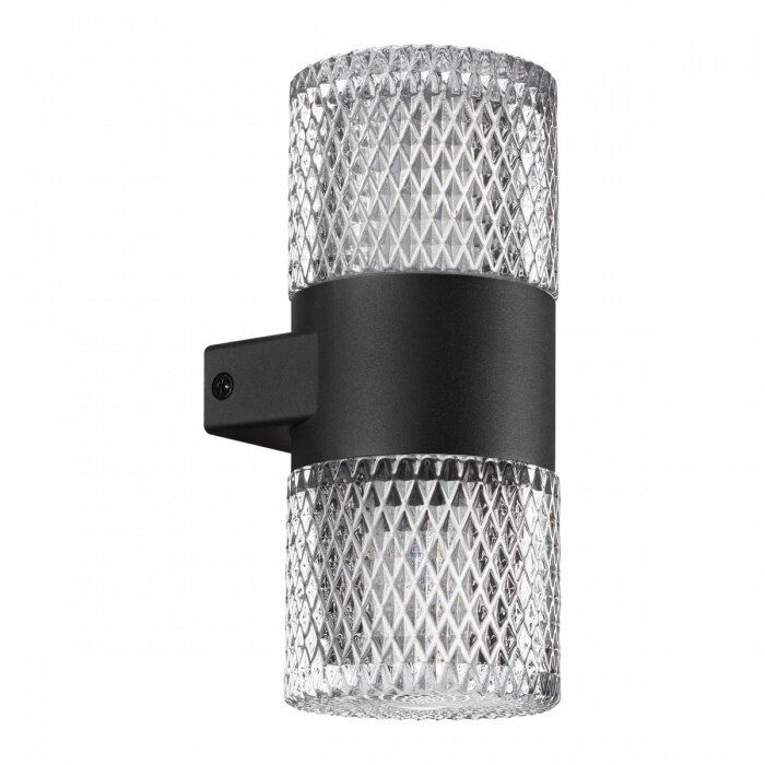 Светильник ландшафтный настенный STREET ESTIMA LED 14W 4000K IP65 194х82х96 см черный